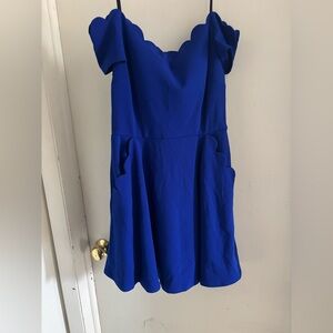 B Darlin Royal Blue Dress
